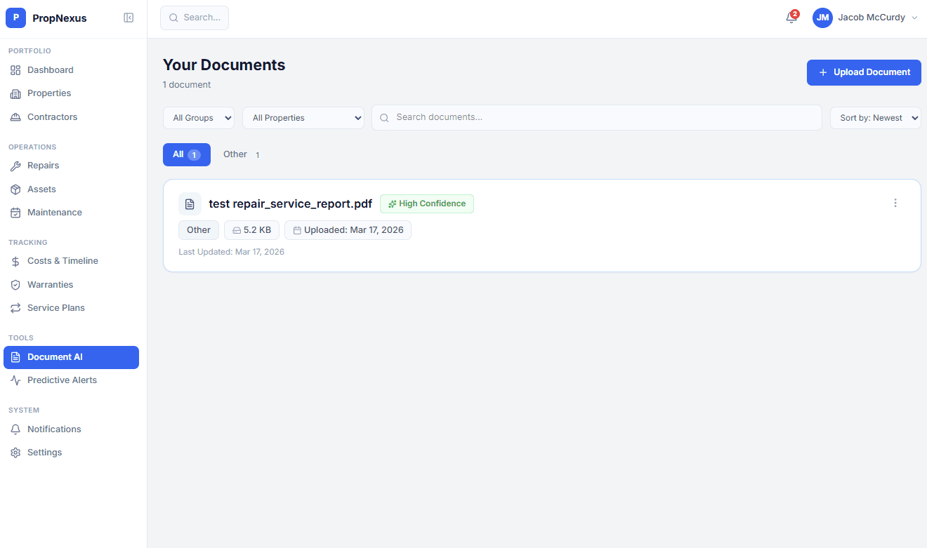 AI Document Ingestion